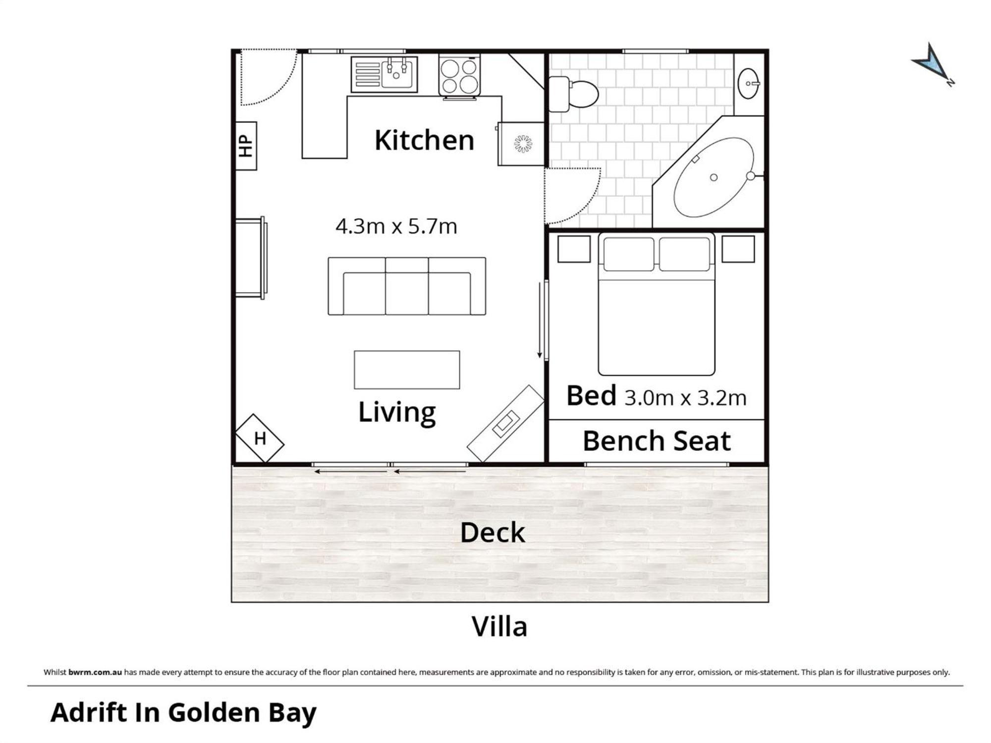 Adrift In Golden Bay- Absolute Beachfront Villas (Adults Only) Collingwood Zewnętrze zdjęcie